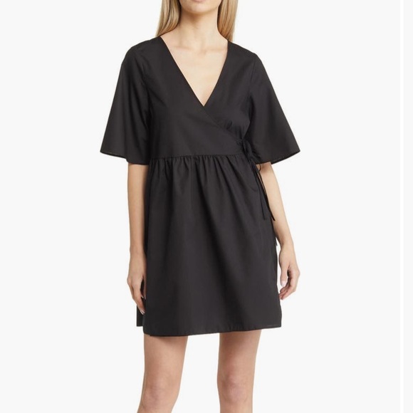 ASOS Dresses & Skirts - ASOS DESIGN Faux Wrap Minidress